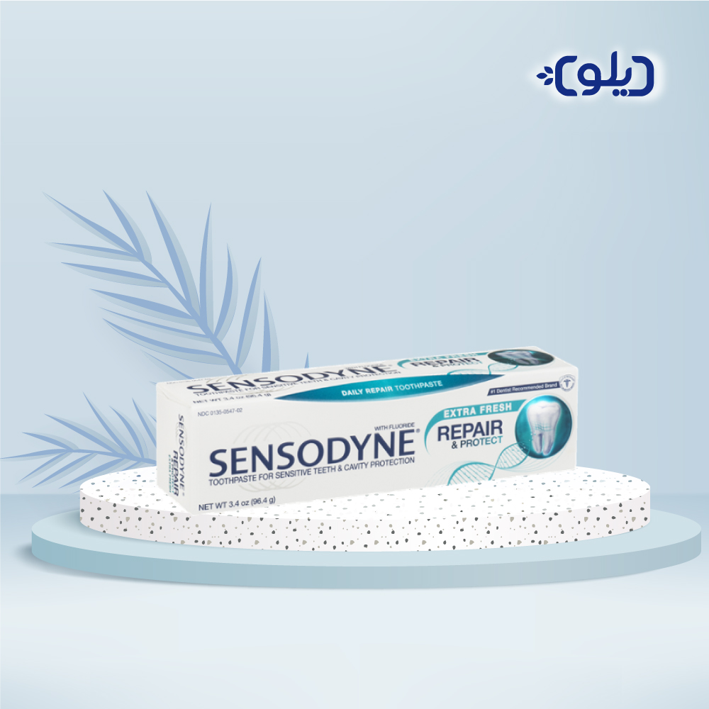 خمیردندان ضد حساسیت سنسوداین Repair & Protect