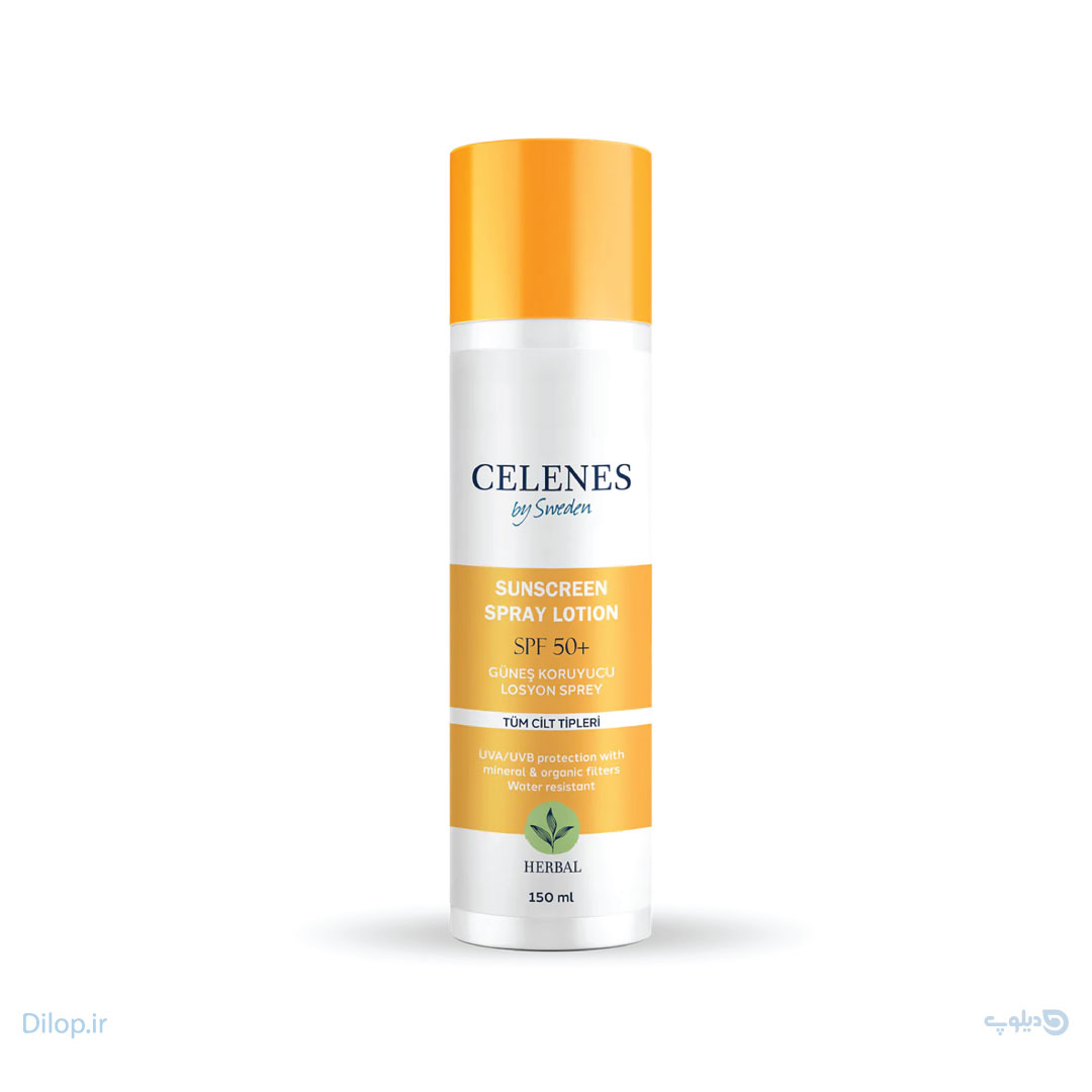 اسپری ضد آفتاب سلنس مناسب انواع پوست دارای SPF 50