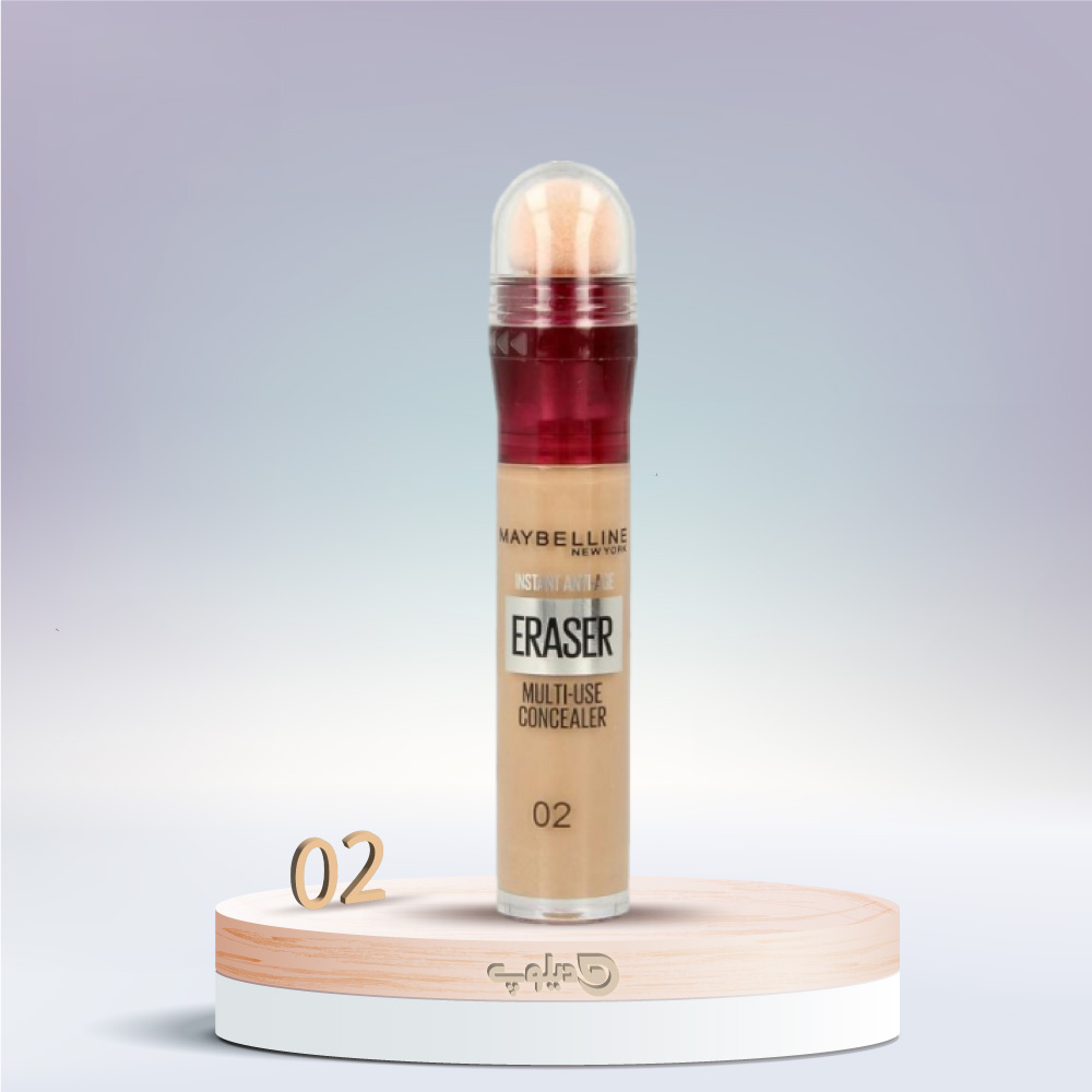 کانسیلر شماره 02 میبلین مدل Instant Anti-Age Eraser