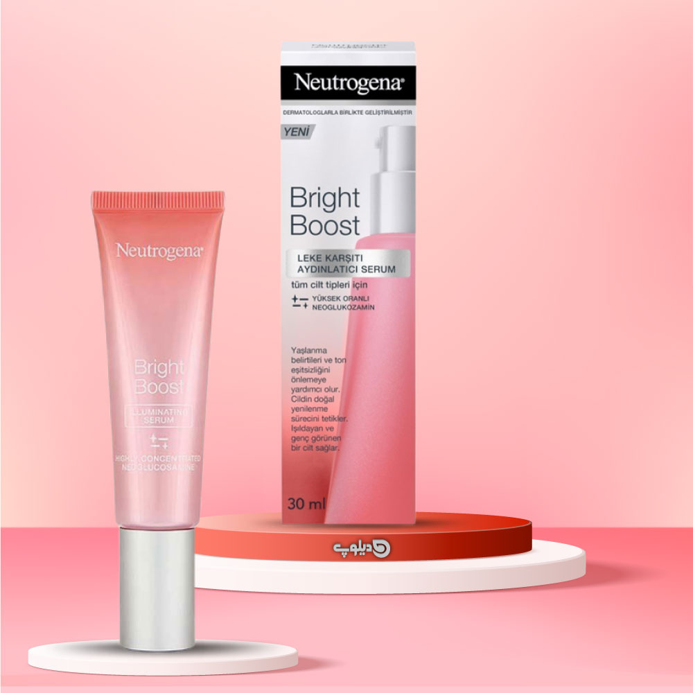 سرم روشن کننده و ضد لک نوتروژن ترک نویس Bright Boost